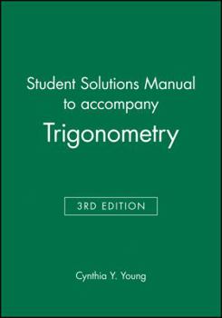 Paperback Student Solutions Manual to Accompany Trigonometry, 3e Book
