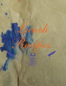 Paperback My Recipes Journal: Lunch recipes Book