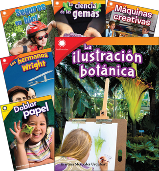 Hardcover Smithsonian Informational Text: Fun in Action Spanish Grades 2-3: 6-Book Set [Spanish] Book