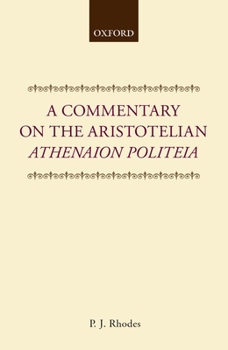 Paperback A Commentary on the Aristotelian Athenaion Politeia Book