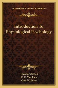 Paperback Introduction To Physiological Psychology Book