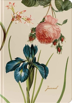 Hardcover Redouté's Fabulous Flowers Journal Book