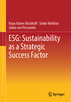 Paperback Esg: Sustainability as a Strategic Success Factor Book