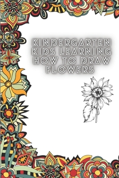 Paperback Flower Coloring Book for Preschool Kids: With various kinds of flowers to Color - Small&Light Weight! Book