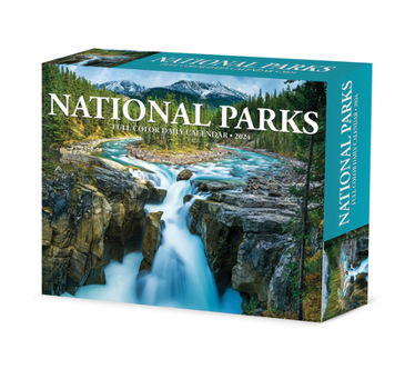 Product Bundle National Parks 2024 6.2 X 5.4 Box Calendar Book