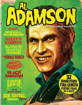 Blu-ray Al Adamson: The Masterpiece Collection Box Set Book