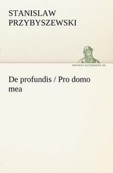 Paperback de Profundis / Pro Domo Mea [German] Book