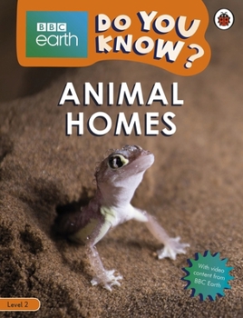 Paperback Do You Know? Level 2 - BBC Earth Animal Homes Book
