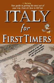 Paperback Italy for First Timers Book