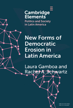 Hardcover New Forms of Democratic Erosion in Latin America Book