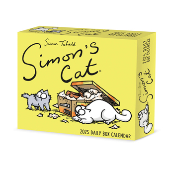 Spiral-bound Simon's Cat 2026 5.4 X 6.2 Box Calendar Book