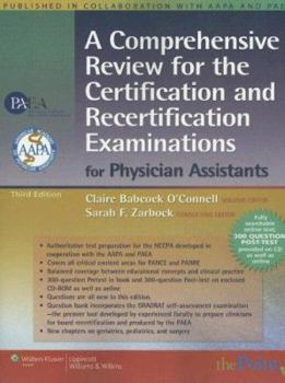 Paperback A Comprehensive Review for the Certification and Recertificati on Examinations for Physician Assistants [With CDROM] Book