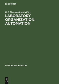 Hardcover Laboratory Organization. Automation Book