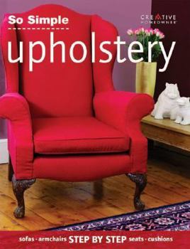 Paperback So Simple Upholstery Book
