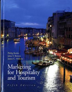 Hardcover Marketing for Hospitality and Tourism Book