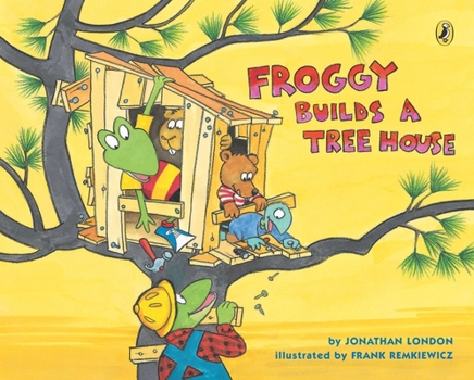 Froggy Builds a Tree House - Book  of the Froggy