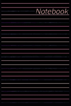 Notebook: (6" x 9") Notebook