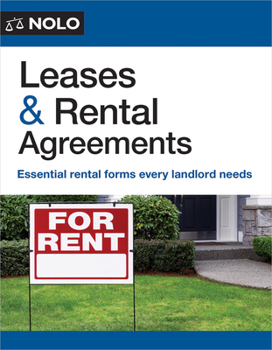 Paperback Leases & Rental Agreements Book