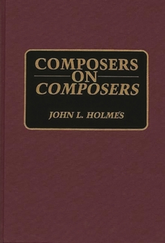 Hardcover Composers on Composers Book