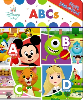 Board book Disney Baby: ABCs First Look and Find Book