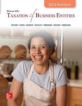 Hardcover McGraw-Hill's Taxation of Business Entities 2018 Edition Book