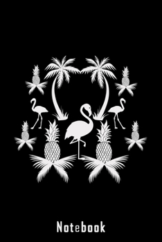 Notebook: 6x9 FLAMINGO | dotgrid | dot grid paper | notebook | notes