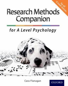 Paperback A Level Psychology: The Research Methods Companion. Cara Flanagan Book