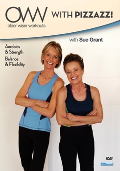 DVD Sue Grant: Older Wiser Workouts - With Pizzazz Book