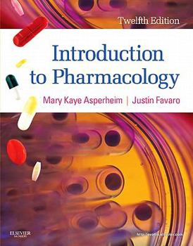 Paperback Introduction to Pharmacology Book