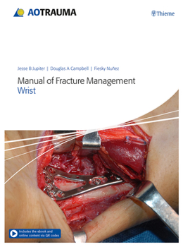 Hardcover Manual of Fracture Management - Wrist Book