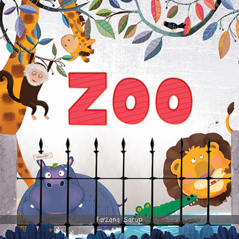 Paperback Zoo: Illustrated Book on Zoo Animals Book