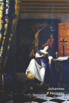 Johannes Vermeer Schrift: Allegorie op het Geloof | Artistiek Dagboek voor Aantekeningen | Stijlvol Notitieboek | Ideaal Voor School, Studie, Recepten of Wachtwoorden