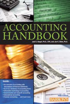 Hardcover Barron's Accounting Handbook Book