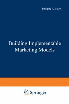 Paperback Building Implementable Marketing Models Book