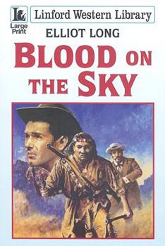 Paperback Blood on the Sky [Large Print] Book