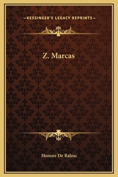 Z Marcas - Book  of the Études de mœurs : Scènes de la vie politique