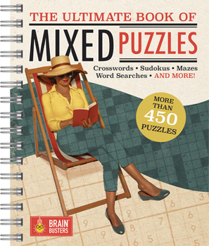 Spiral-bound The Ultimate Book of Mixed Puzzles Book