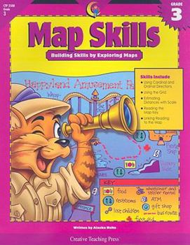 Paperback Map Skills, Grade 3: Meeting Map Skill Standards with Exploratory Experiences Book
