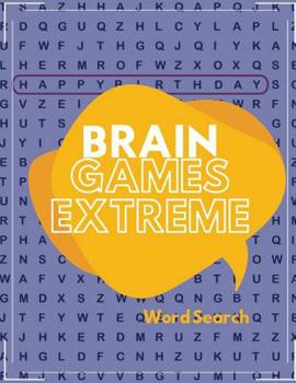 Paperback Brain Games Extreme Word Search: The Ultimate Book of Wordsearch, Word Search Puzzle Books for Adults & Seniors. Book