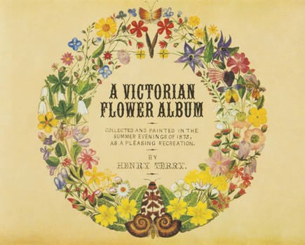 Hardcover A Victorian Flower Album Book