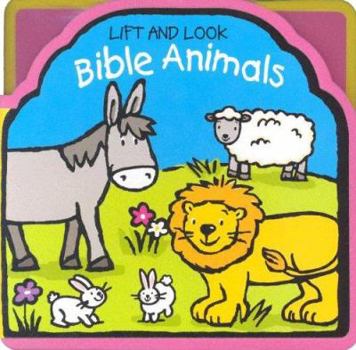 Hardcover Lift and Look Bible Animals Book