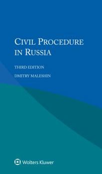 Paperback Civil Procedure in Russia Book