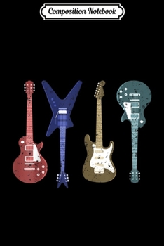 Composition Notebook: Vintage Retro Bass Guitar Bassist Player Gif  Journal/Notebook Blank Lined Ruled 6x9 100 Pages