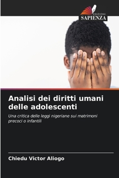 Paperback Analisi dei diritti umani delle adolescenti [Italian] Book