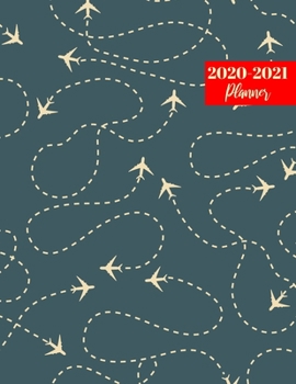 Paperback 2020-2021 Planner: Nice Weekly & Monthly Planner with Calendar - Personal Journal Week Planners & Goal Planner Organizer Book