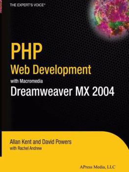 Paperback PHP Web Development with Macromedia Dreamweaver MX 2004 Book