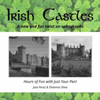 Paperback Irish Castles Line Drawing Book