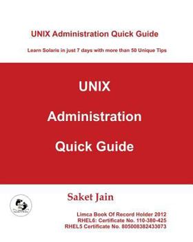 Paperback Unix Administration Quick Guide Book