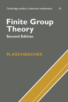 Paperback Finite Group Theory Book