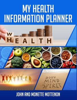 Paperback My Health Information Planner Book